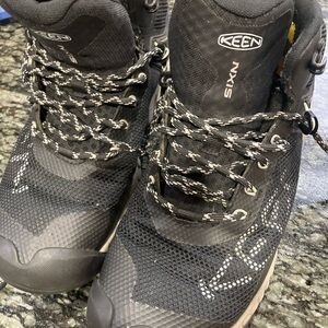 Keen Black and Gray Hiking Boots 9